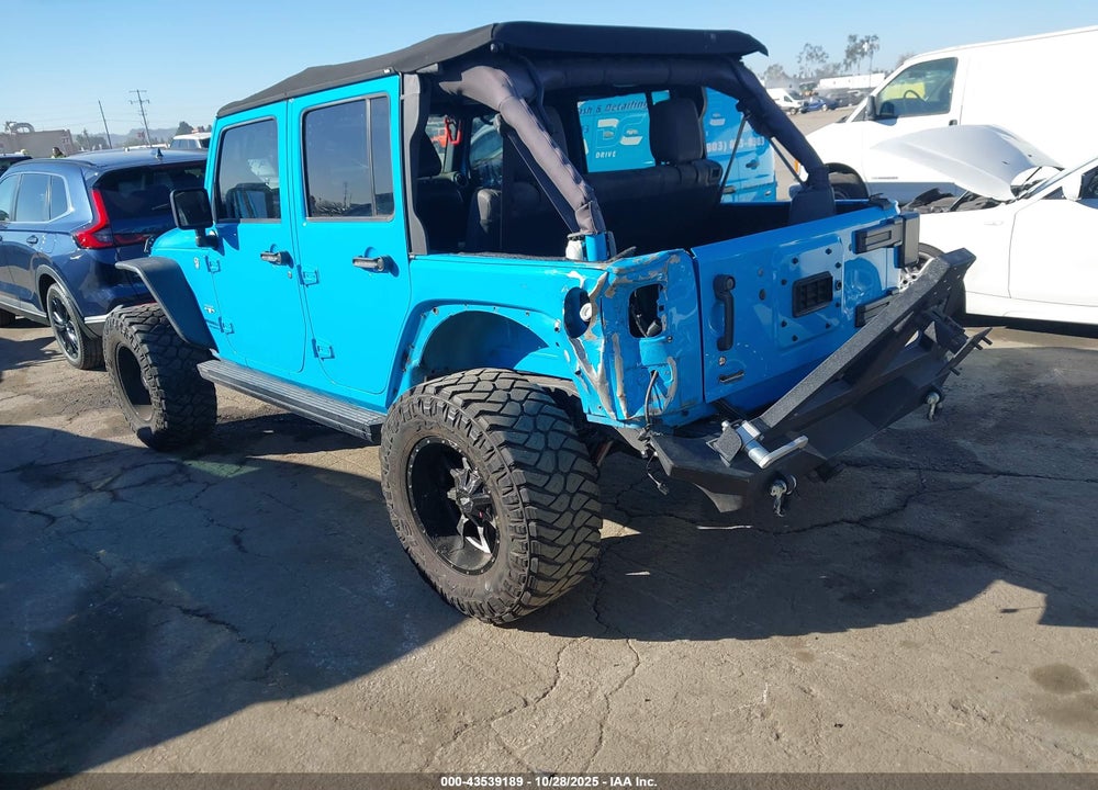 2017 JEEP WRANGLER UNLIMITED SAHARA 4X4 VIN: 1C4BJWEG5HL723626