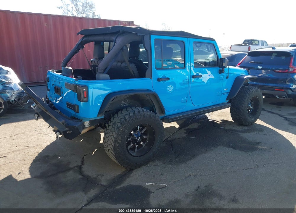 2017 JEEP WRANGLER UNLIMITED SAHARA 4X4 VIN: 1C4BJWEG5HL723626