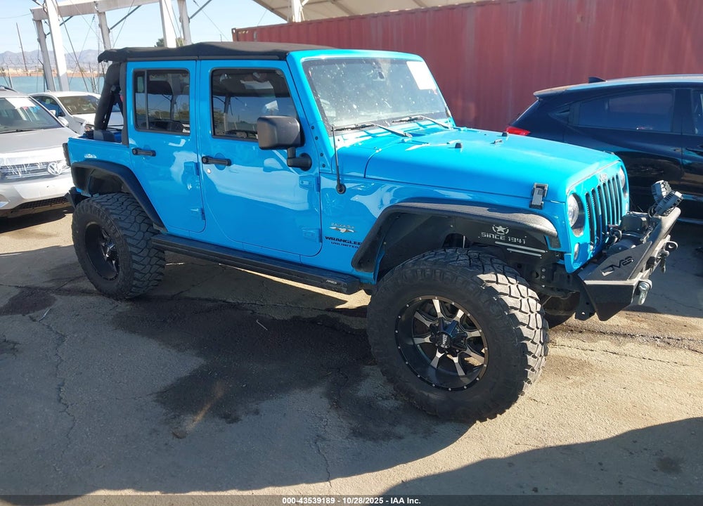 2017 JEEP WRANGLER UNLIMITED SAHARA 4X4 VIN: 1C4BJWEG5HL723626