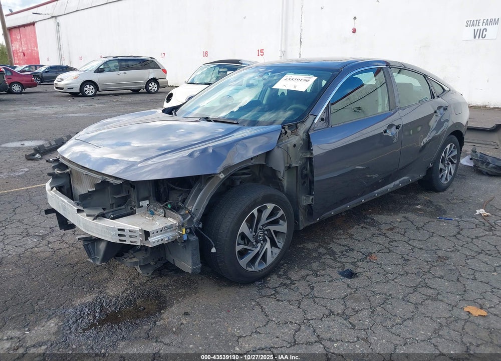 2016 HONDA CIVIC EX VIN: 2HGFC2F77GH502805