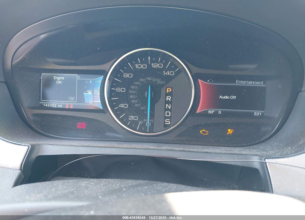 2014 FORD EDGE VIN: 2FMDK3JC1EBB45779