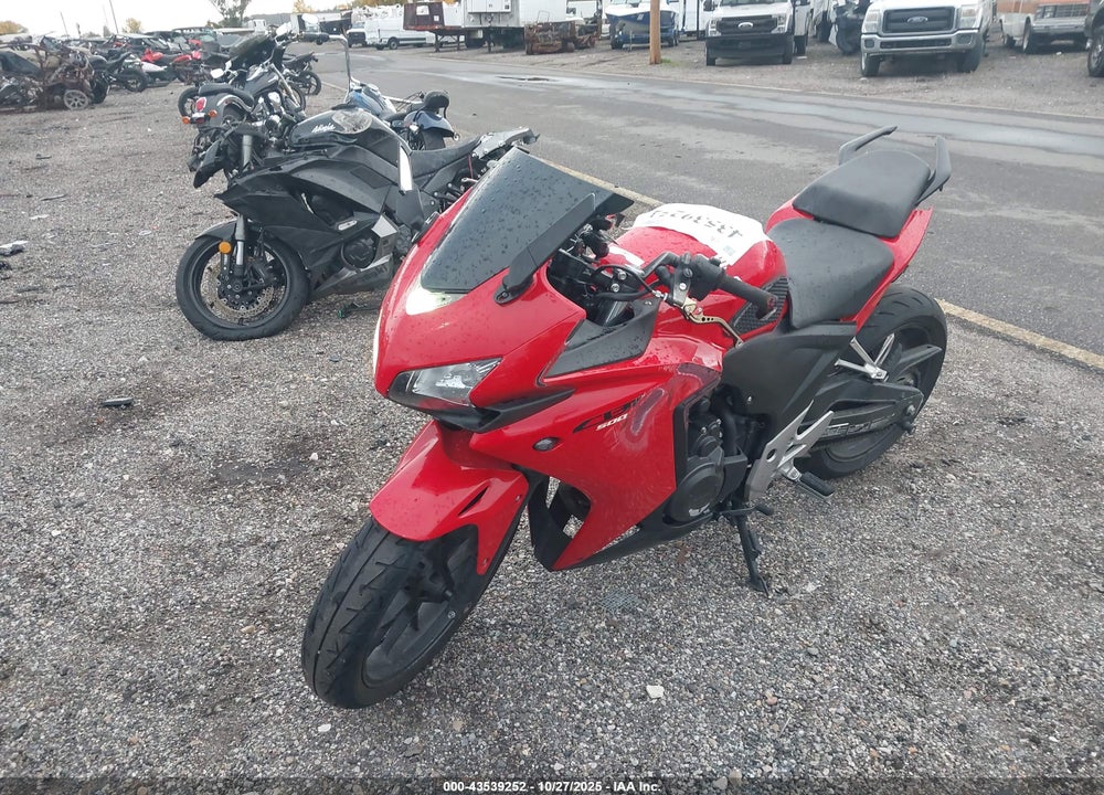 2014 HONDA CBR500 R VIN: MLHPC4463E5100869