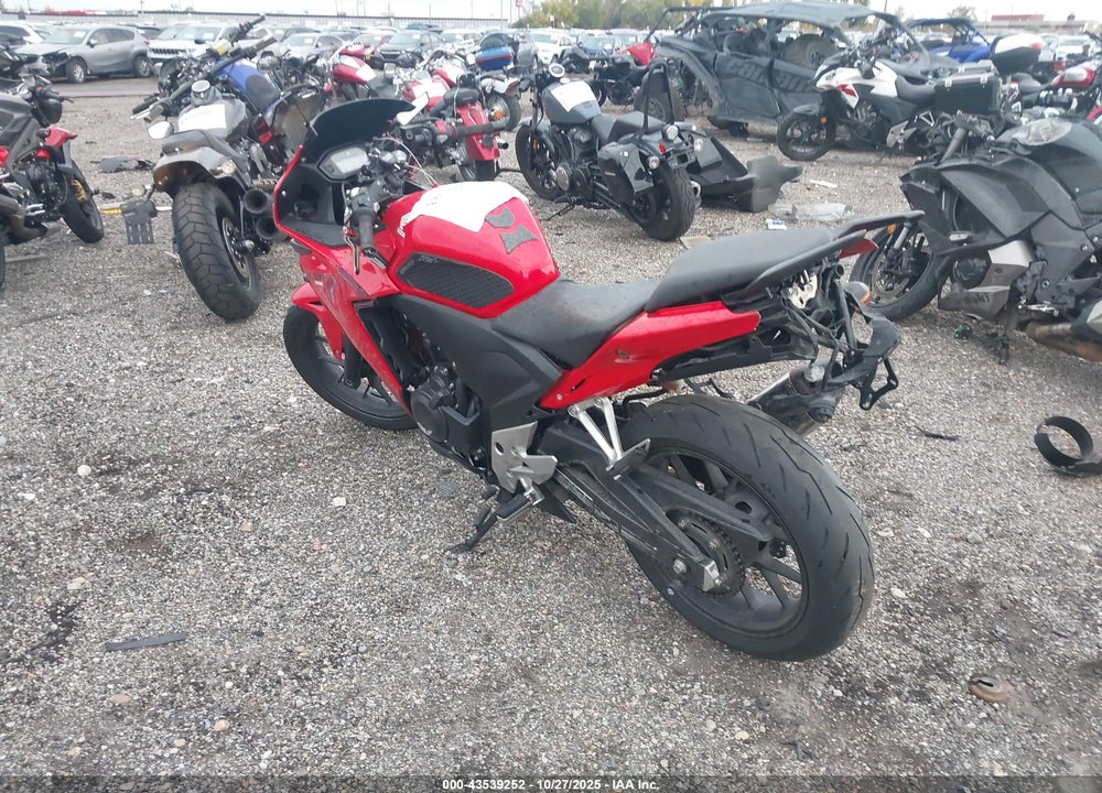 2014 HONDA CBR500 R VIN: MLHPC4463E5100869