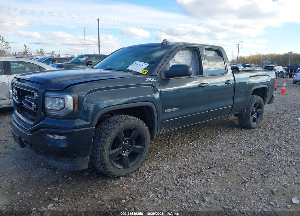 2017 GMC SIERRA 1500 SLE VIN: 1GTV2MEC4HZ162070