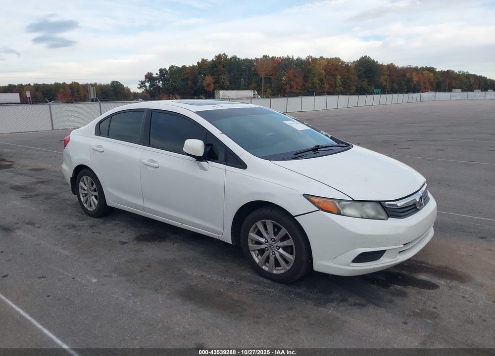 2012 HONDA CIVIC EX-L VIN: 19XFB2F97CE000997