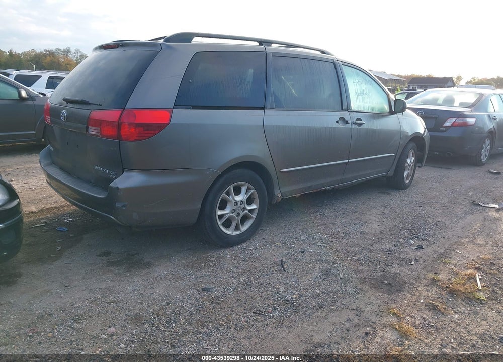 2004 TOYOTA SIENNA LE VIN: 5TDBA23C54S012493