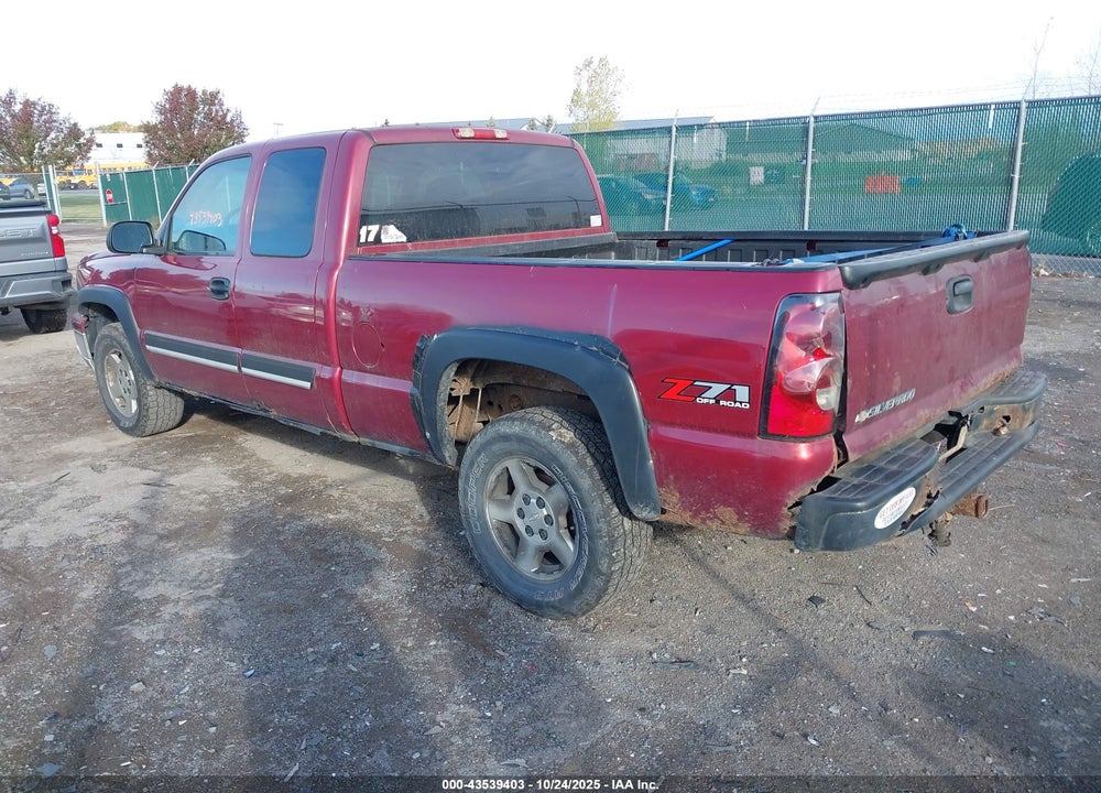 2007 CHEVROLET SILVERADO 1500 CLASSIC LT1 VIN: 1GCEK19Z97Z200372