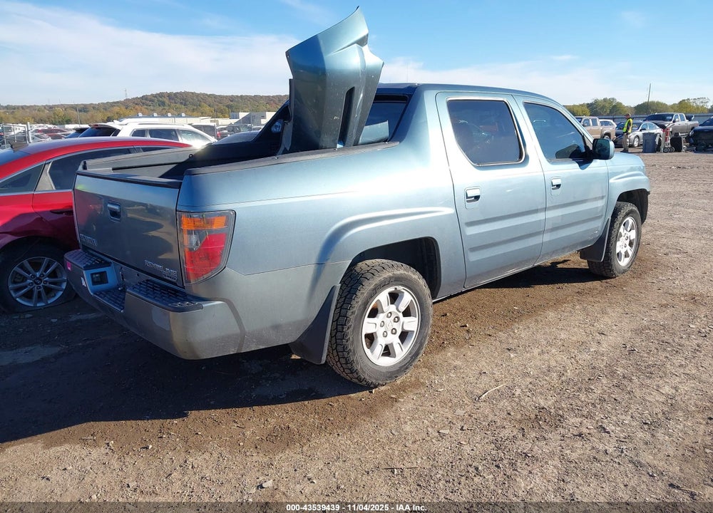 2006 HONDA RIDGELINE RTL VIN: 2HJYK165X6H564986