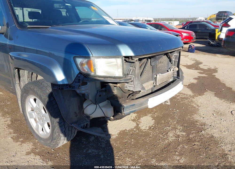 2006 HONDA RIDGELINE RTL VIN: 2HJYK165X6H564986