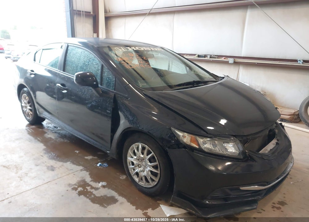 2013 HONDA CIVIC LX VIN: 2HGFB2F57DH576142
