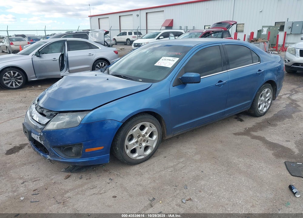 2010 FORD FUSION SE VIN: 3FAHP0HA4AR252126