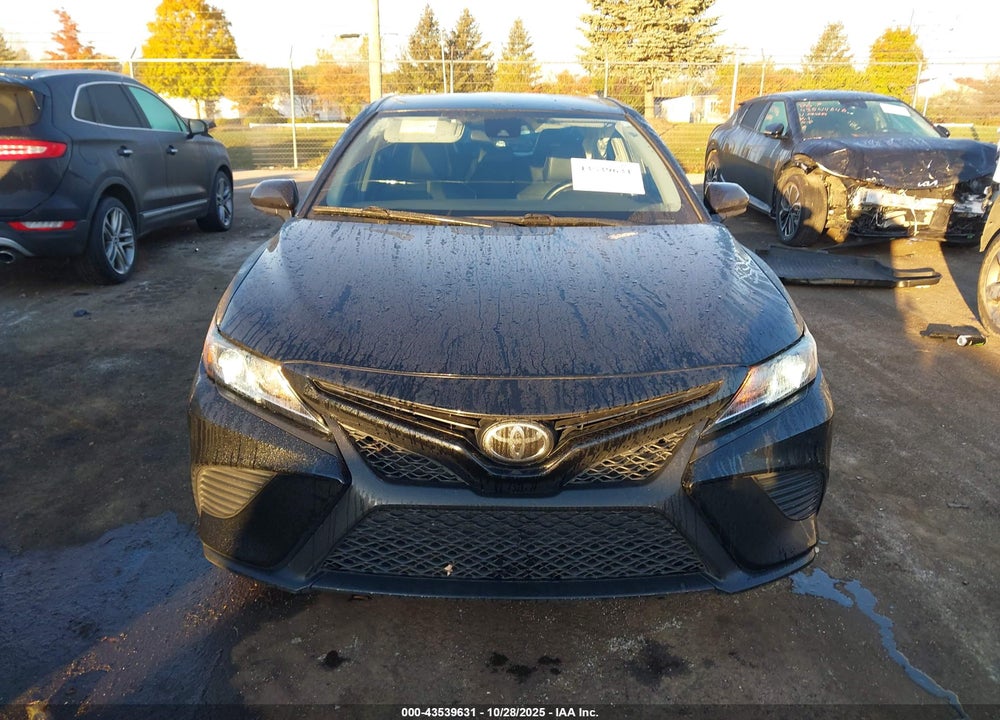 2020 TOYOTA CAMRY SE VIN: 4T1G11AK7LU893990