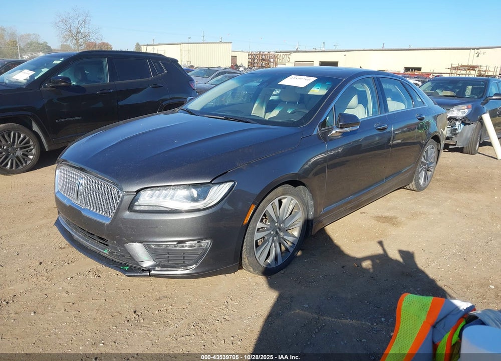 2017 LINCOLN MKZ RESERVE VIN: 3LN6L5E92HR636528