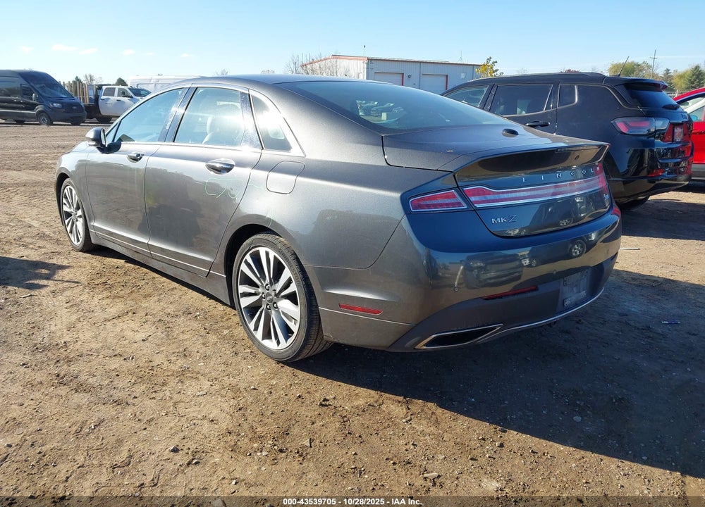 2017 LINCOLN MKZ RESERVE VIN: 3LN6L5E92HR636528