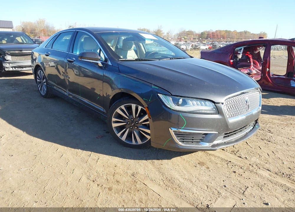 2017 LINCOLN MKZ RESERVE VIN: 3LN6L5E92HR636528