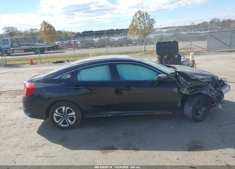 2017 HONDA CIVIC LX VIN: 19XFC2F51HE037710