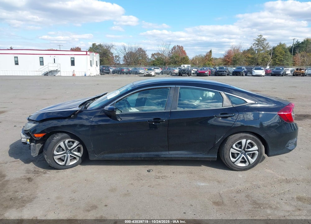 2017 HONDA CIVIC LX VIN: 19XFC2F51HE037710