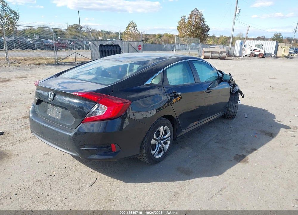 2017 HONDA CIVIC LX VIN: 19XFC2F51HE037710