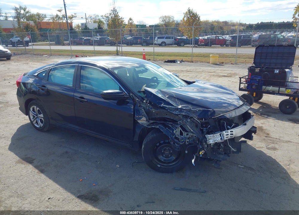 2017 HONDA CIVIC LX VIN: 19XFC2F51HE037710