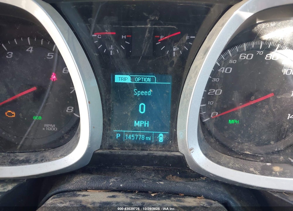 2014 CHEVROLET EQUINOX VIN: 2GNFLEEK9E6290544
