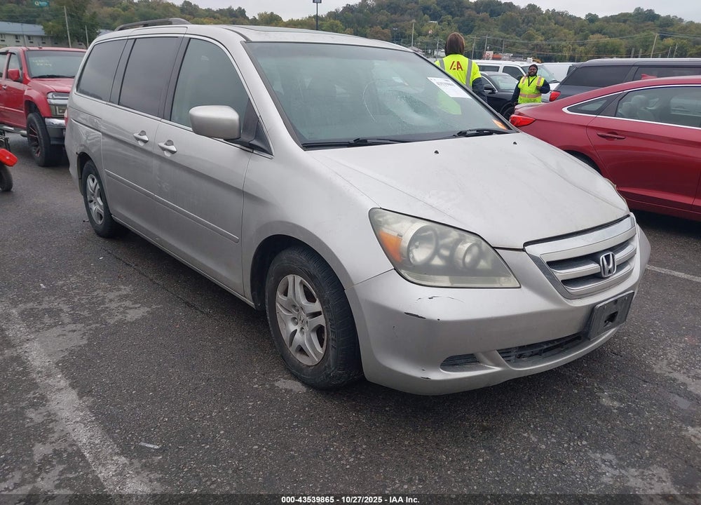 2007 HONDA ODYSSEY EX-L VIN: 5FNRL38637B129841