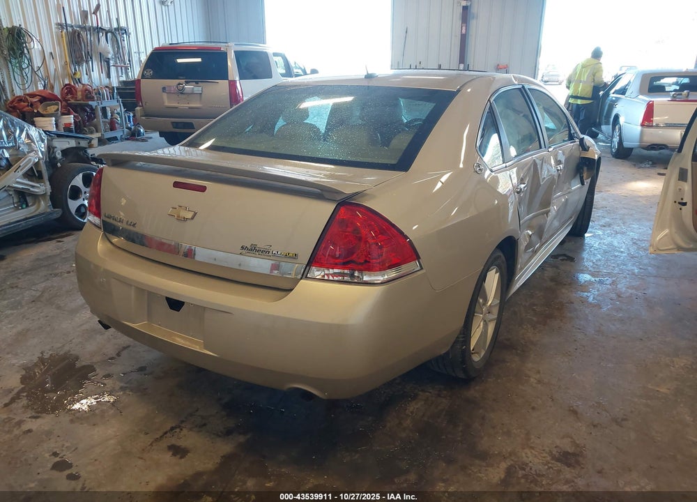 2009 CHEVROLET IMPALA LTZ VIN: 2G1WU57M391165443