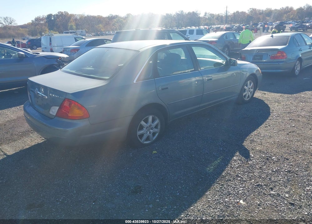 2000 TOYOTA AVALON XLS VIN: 4T1BF28B4YU064096