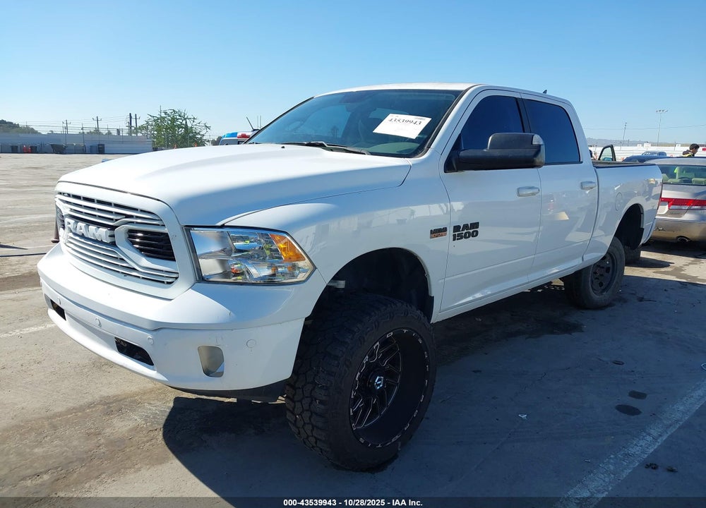 2019 RAM 1500 CLASSIC BIG HORN 4X4 6'4 BOX VIN: 1C6RR7TT0KS575810