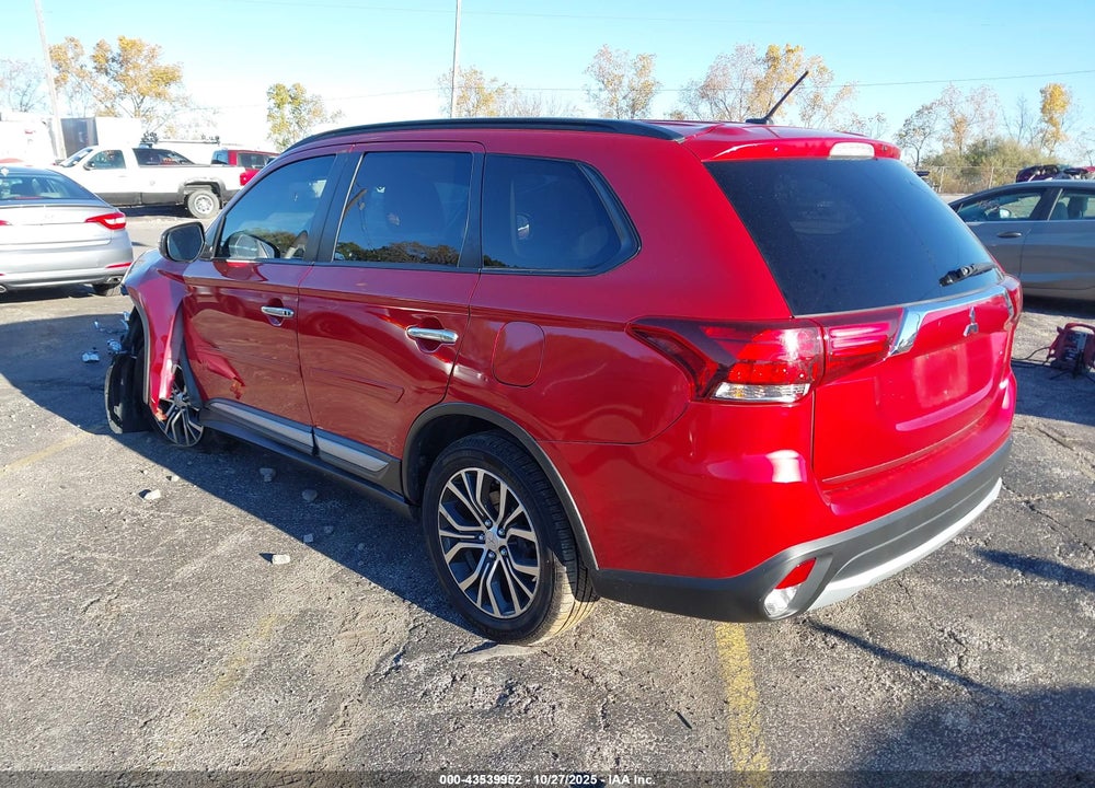 2016 MITSUBISHI OUTLANDER VIN: JA4AZ3A39GZ007792