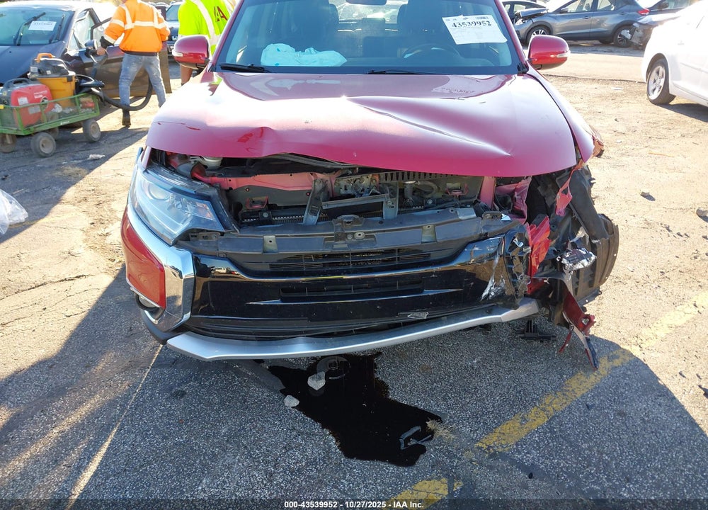 2016 MITSUBISHI OUTLANDER VIN: JA4AZ3A39GZ007792