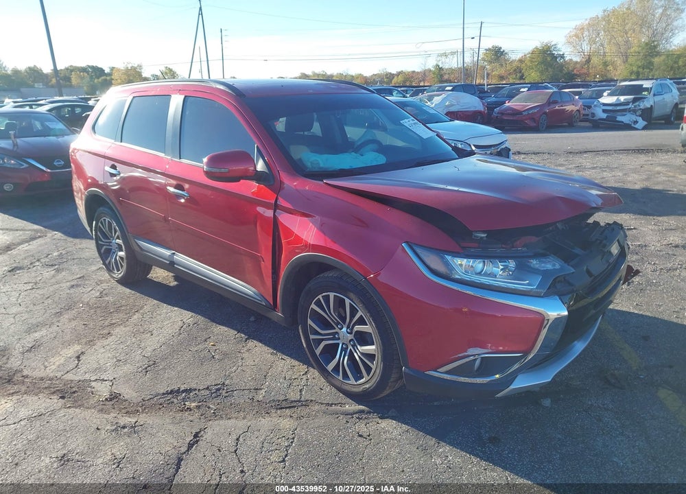 2016 MITSUBISHI OUTLANDER VIN: JA4AZ3A39GZ007792