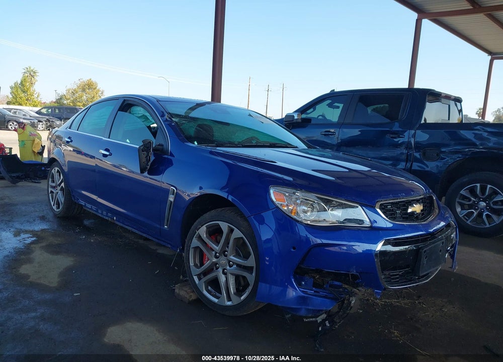 2017 CHEVROLET SS VIN: 6G3F15RW2HL302267