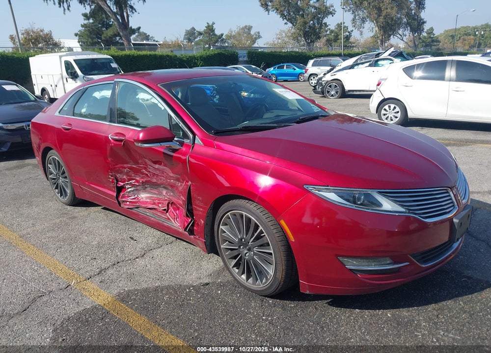 2016 LINCOLN MKZ HYBRID VIN: 3LN6L2LU8GR626042
