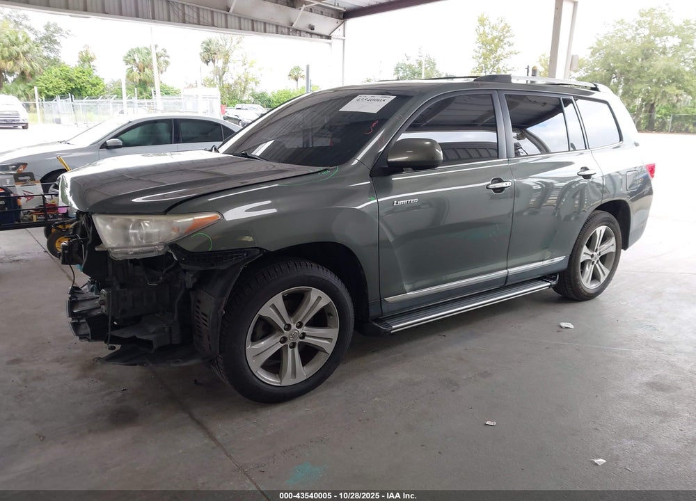 2013 TOYOTA HIGHLANDER VIN: 5TDYK3EH9DS133971