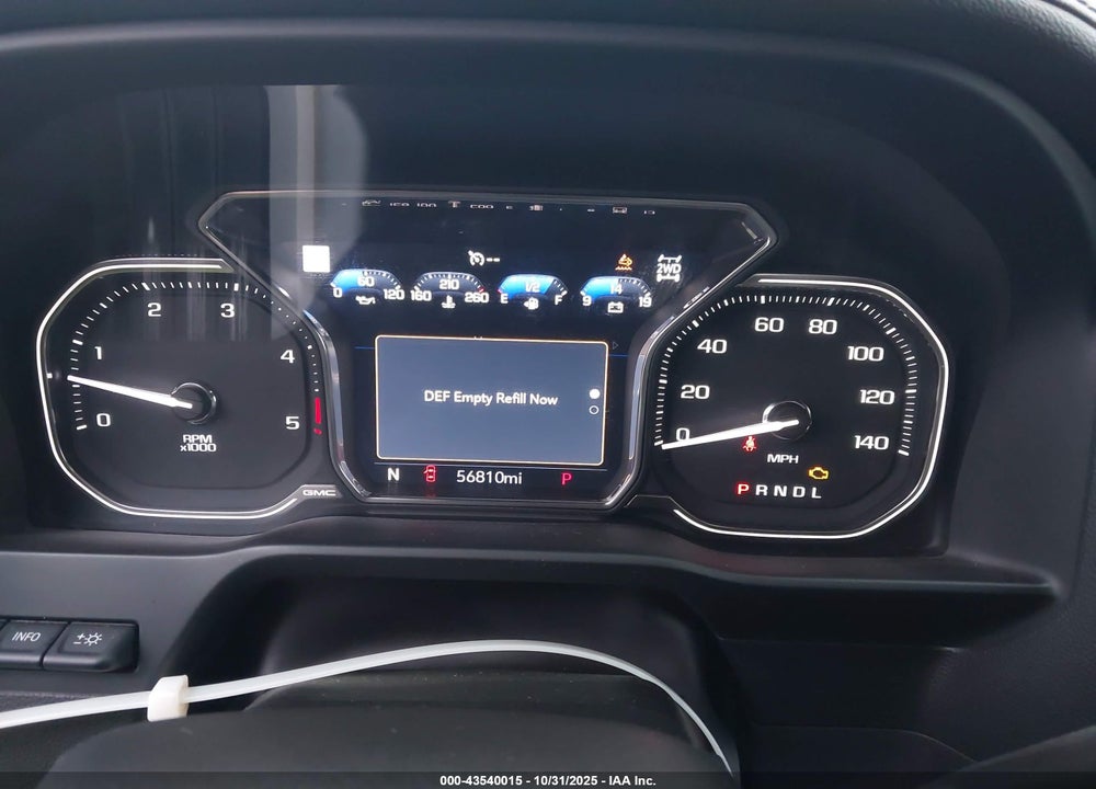 2022 GMC SIERRA 2500HD 4WD STANDARD BED AT4 VIN: 1GT49PEY4NF233964