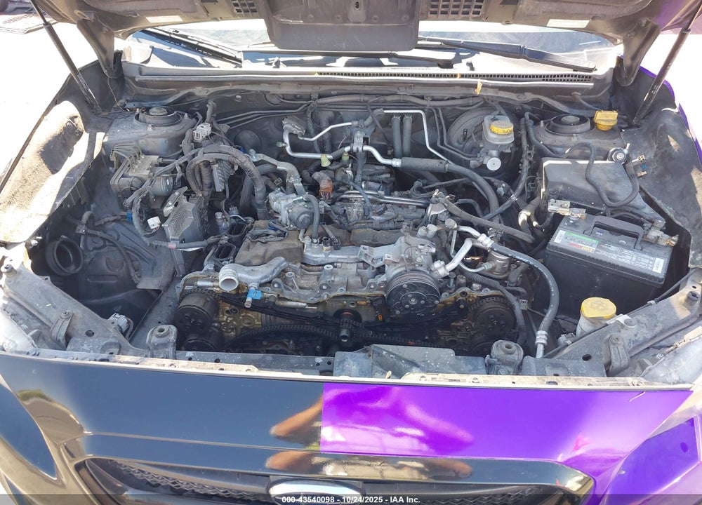 2015 SUBARU WRX VIN: JF1VA1J67F8812343