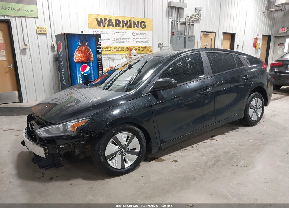 2022 HYUNDAI IONIQ HYBRID BLUE VIN: KMHC65LC1NU271790