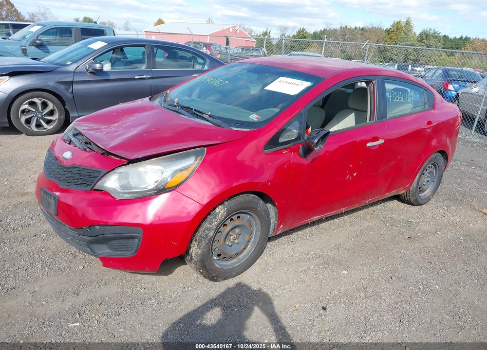 2013 KIA RIO VIN: KNADM4A34D6232798
