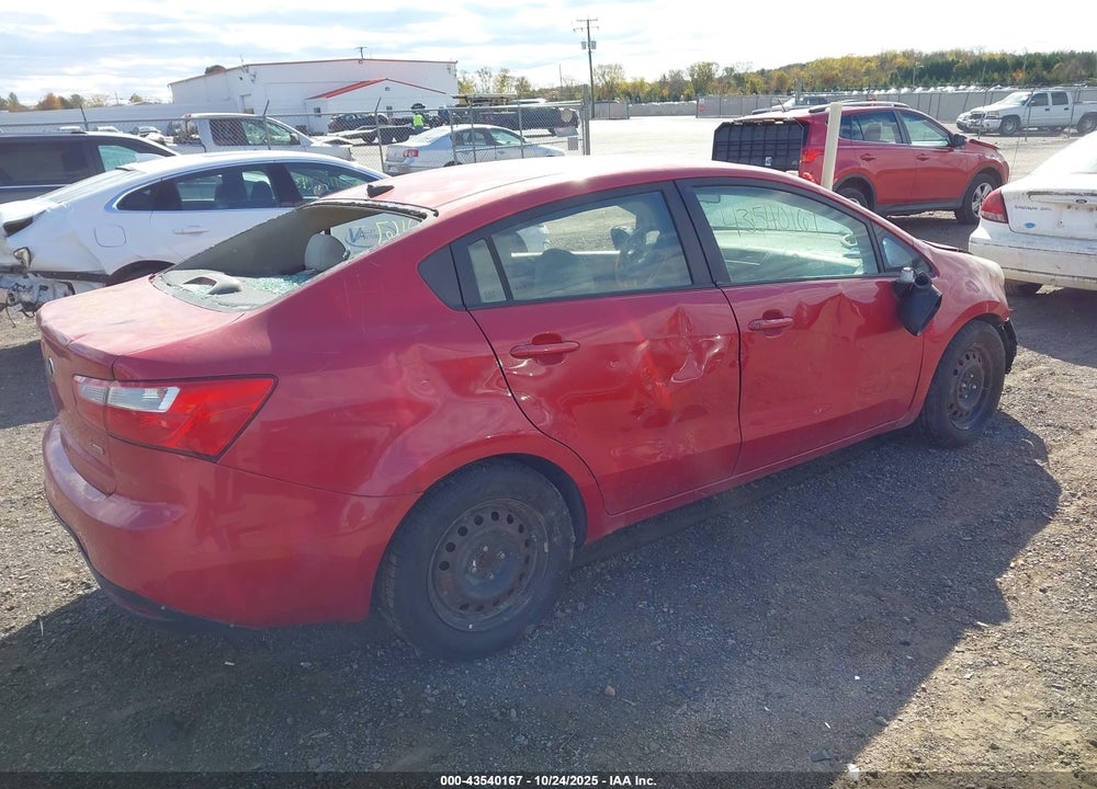 2013 KIA RIO VIN: KNADM4A34D6232798