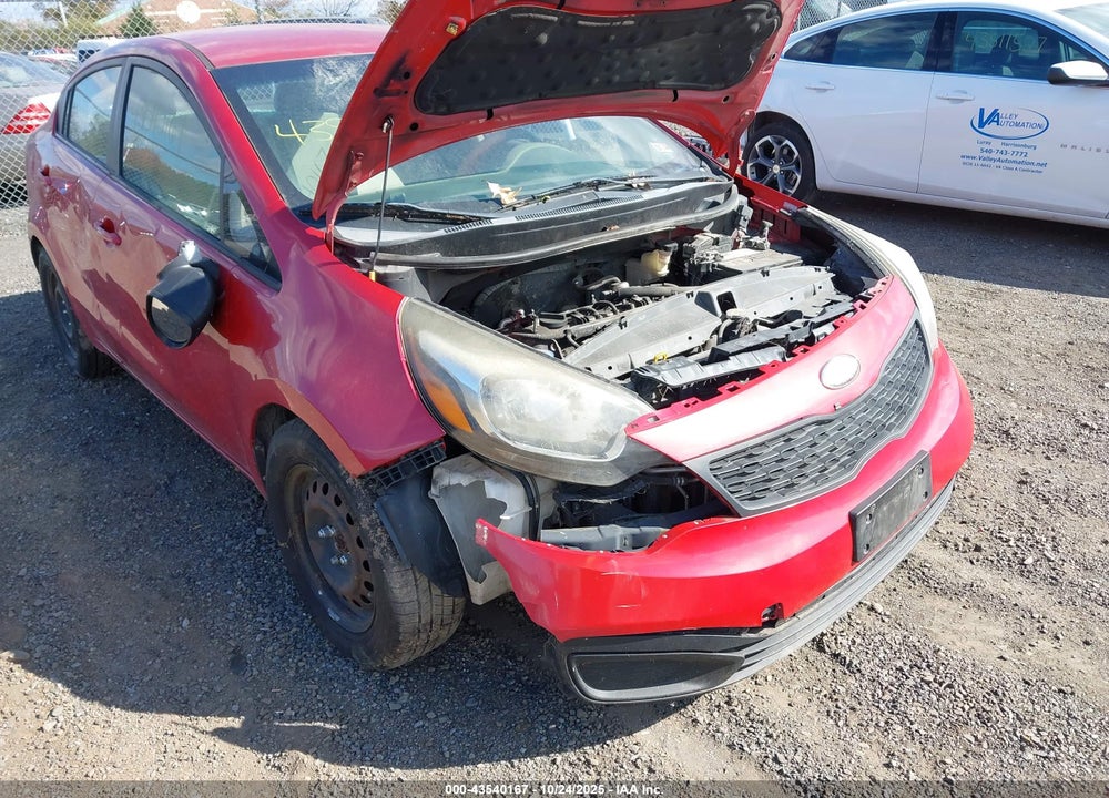 2013 KIA RIO VIN: KNADM4A34D6232798
