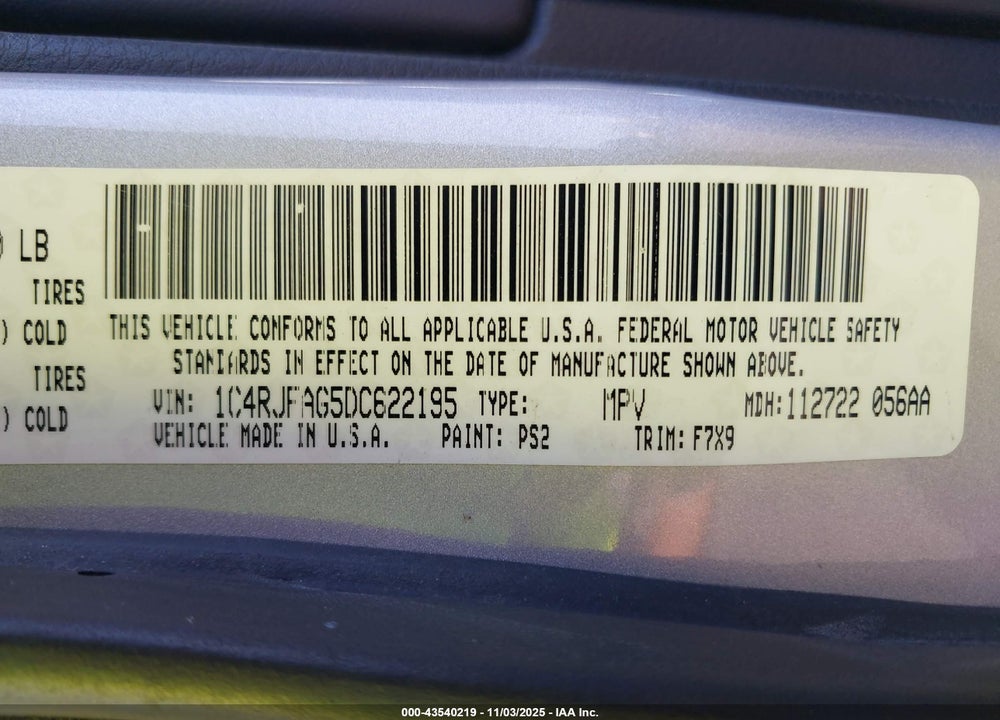 2016 SUBARU CROSSTREK 2.0I LIMITED VIN: JF2GPANC1GH312361