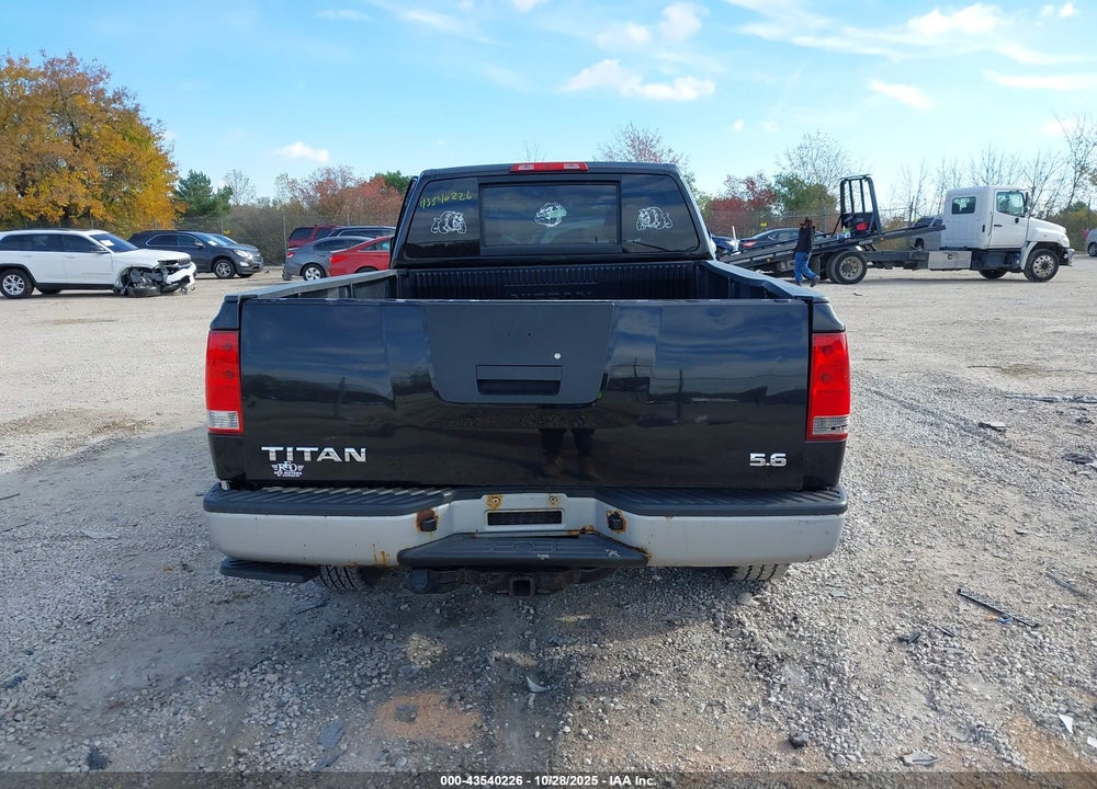 2009 NISSAN TITAN VIN: 1N6AA07F29N304424