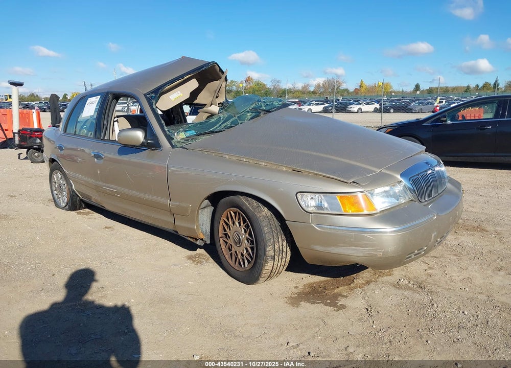 2000 MERCURY GRAND MARQUIS GS VIN: 2MEFM74W5YX657264