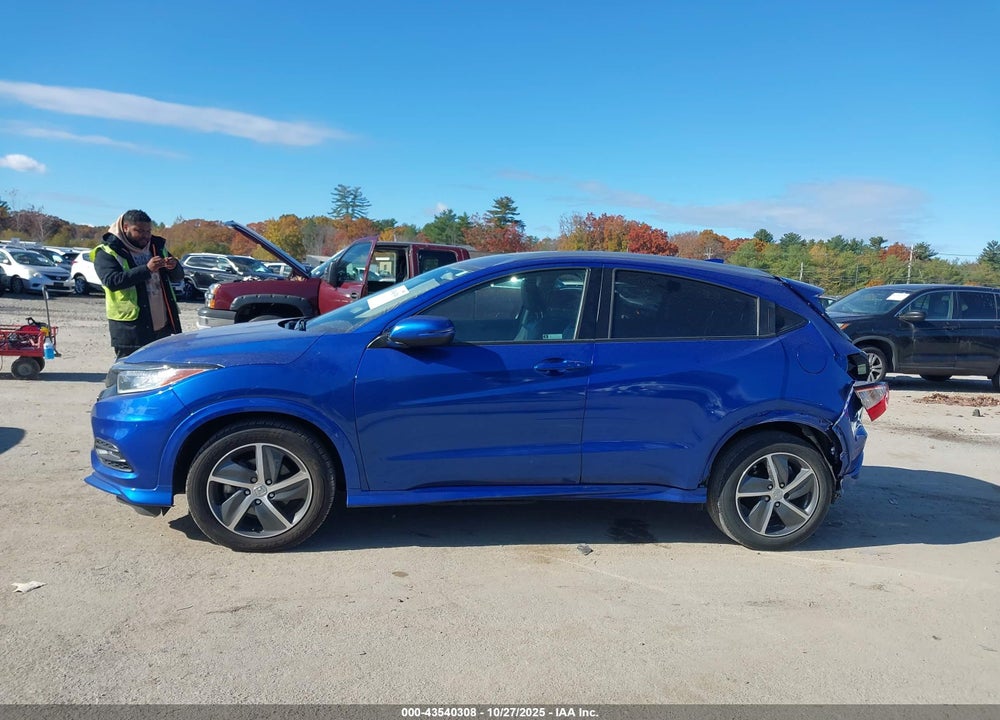 2019 HONDA HR-V TOURING VIN: 3CZRU6H96KM712850