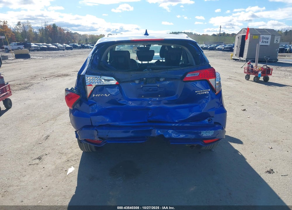 2019 HONDA HR-V TOURING VIN: 3CZRU6H96KM712850