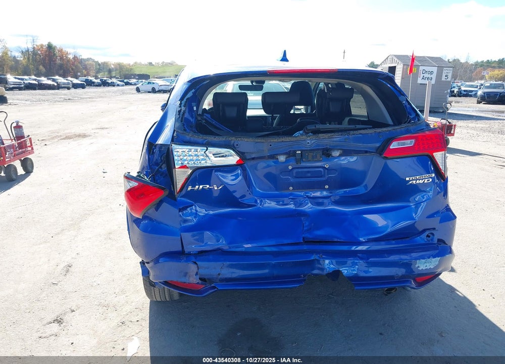 2019 HONDA HR-V TOURING VIN: 3CZRU6H96KM712850