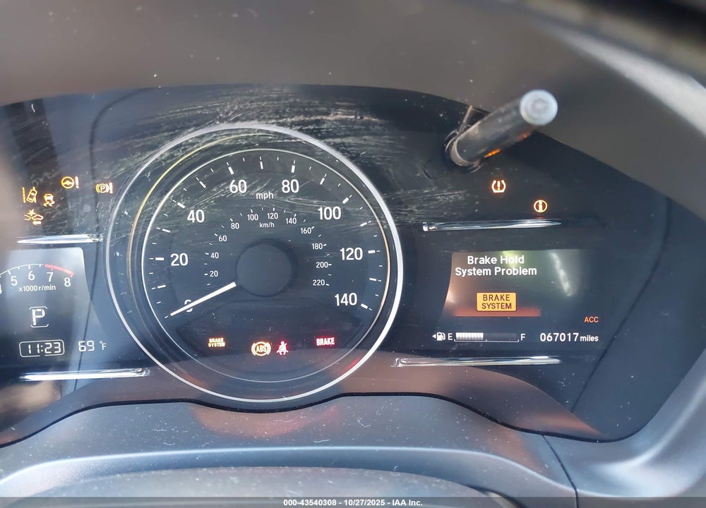 2019 HONDA HR-V TOURING VIN: 3CZRU6H96KM712850