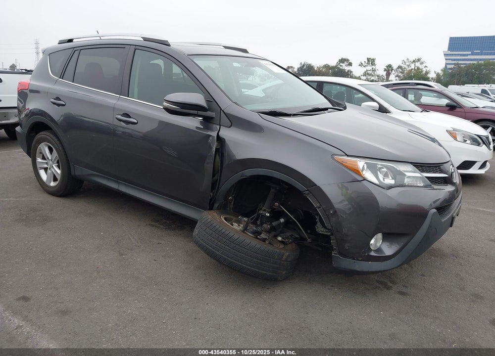 2013 TOYOTA RAV4 XLE VIN: 2T3WFREV0DW057298