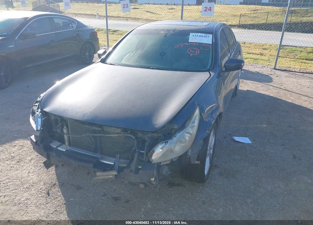 2011 INFINITI G25 JOURNEY VIN: JN1DV6AP0BM830302