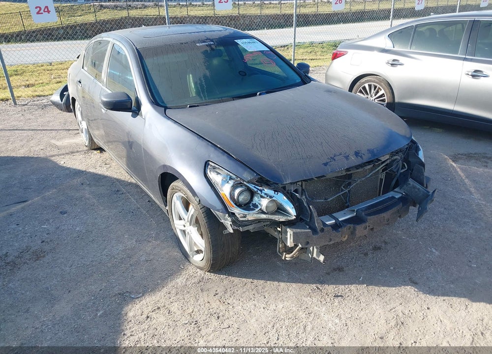 2011 INFINITI G25 JOURNEY VIN: JN1DV6AP0BM830302